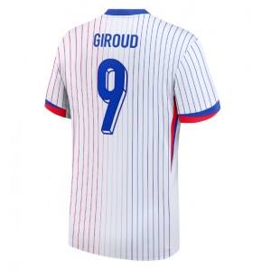 Fotbalové Dres Francie Olivier Giroud #9 Venkovní Oblečení ME 2024 Krátký Rukáv